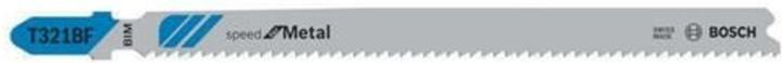 Actual product image Bosch Professional Zubehör PRO Metal Pipes and Profiles T321BF Jigsaw blade, 132 mm, 5 pcs.