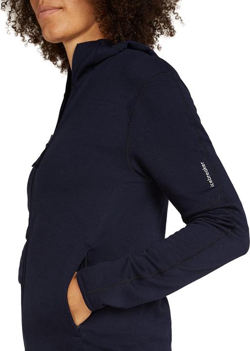 Immagine prodotto Icebreaker Felpa con zip 360 Realfleece Elem L/S da donna (S)