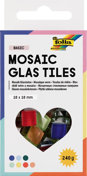 Image du produit Folia Mosaik-Glassteine 10x10mm