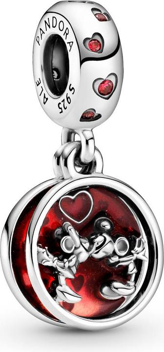 Pandora Micky & Minnie Maus Liebe und Küsse (Silber 925, Emaille)