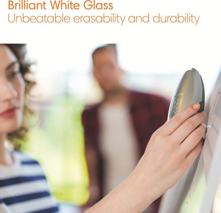 Actual product image Nobo Glass panel Diamond rounded corners (188.5 x 106 cm)