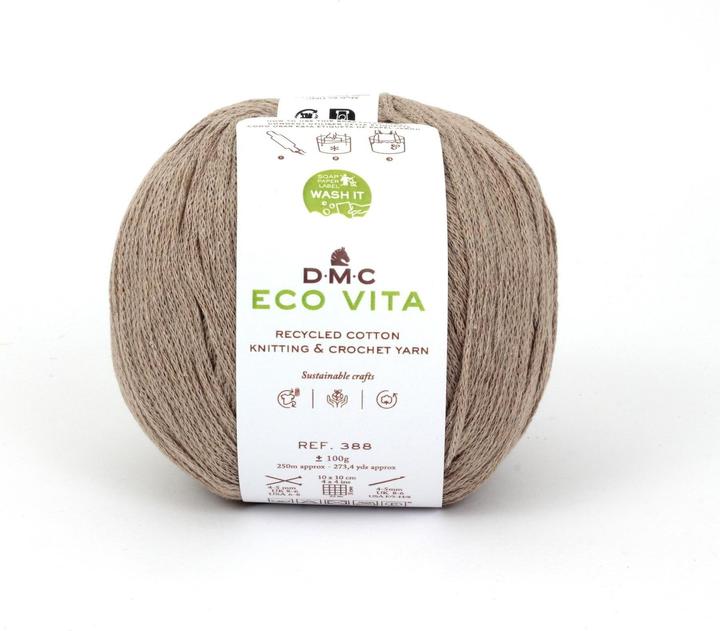 Produktbild DMC Wolle Eco Vita 100 g, Taupe (250 m)