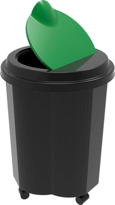 Produktbild Exacompta Abfalleimer Tri Bin EcoBlack (50 l)