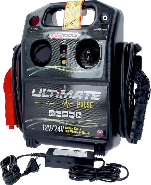 Image du produit KS Tools Werkzeuge-Maschinen GmbH Booster de condensateur 12 V / 24 V (20000 A)