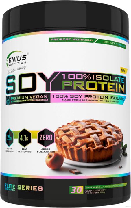 Genius Nutrition 100% Soy Protein Isolate (Apple Pie, 1 pcs., 900 g)