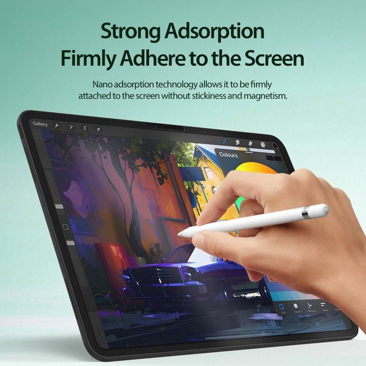 Actual product image Dux Ducis Naad Paperfeel protective film iPad Mini 6 - Black (1 Piece, iPad mini 6, iPad mini 2024 (7th gen))