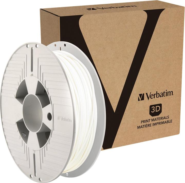 Actual product image Verbatim Tefabloc White (TPE, 2.85 mm, 500 g, White)