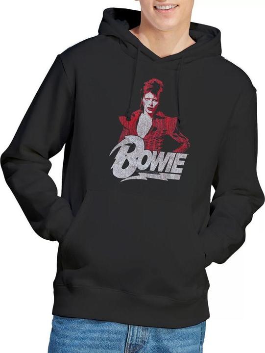 Immagine prodotto David Bowie Diamond Felpa con Cappuccio Uomo (XXL)