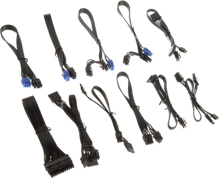 Silverstone set de câbles d'alimentation courts pour Strider, bande plate