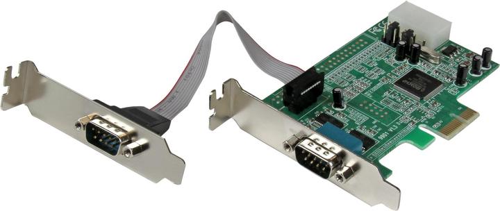 Produktbild StarTech .com 2 Port PCI Express RS232 Serial Adapter Card