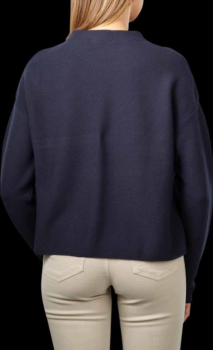 Actual product image Armedangels Long Sleeve Merinaa Pullover Left Left Night Sky (L)