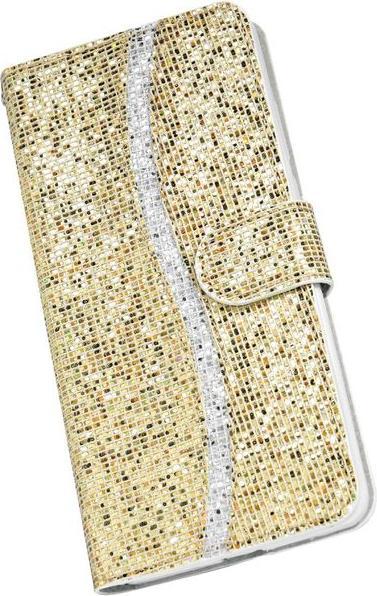 Immagine prodotto MU Style Copertina in pelle glitterata con strisce (Apple iPhone SE (terza generazione), Apple iPhone SE (seconda generazione), Apple iPhone 8, Apple iPhone 7)