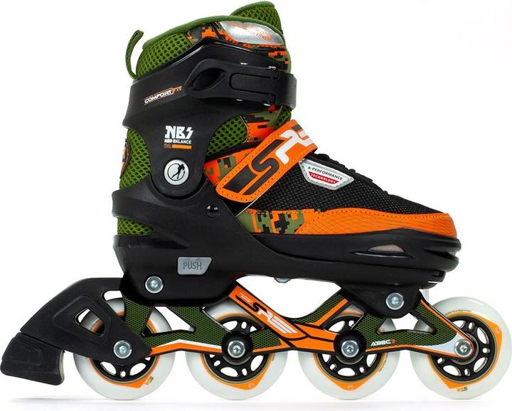 Actual product image Sfr Inline Skates Pixel Adjustable Children'S Green/Orange 2023 (37, 40.5)