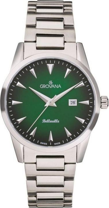 Grovana Belleville Boulevard-Kollektion – Schweizer Montre-Quarz (Swiss Made)