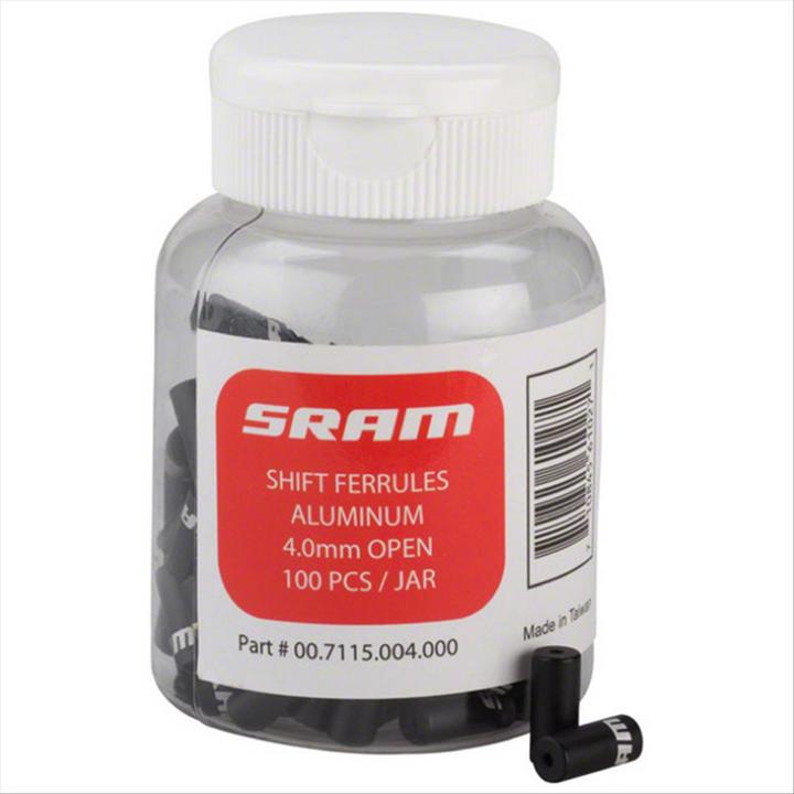 Image du produit Sram Shift Ferrules 4.0mm, aluminium, open, (100 pièces)