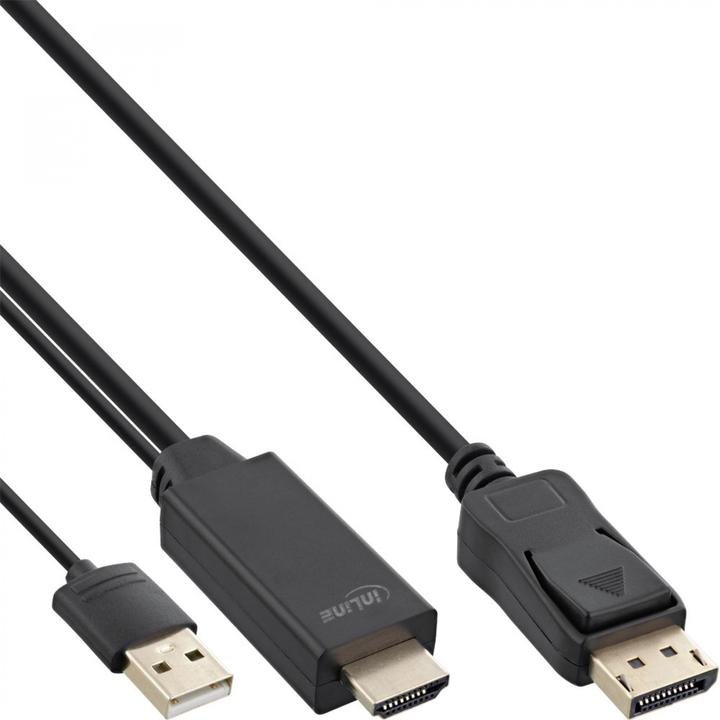 Immagine prodotto InLine 2in1 (1.50 m, DisplayPort)