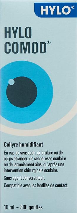 Image du produit HYLO Gouttes pour les yeux Comod (10 ml, 10 ml de solution)