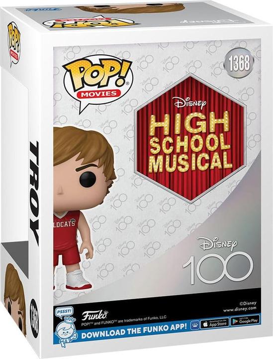 Image du produit Funko High School Musical POP! Movies Vinyl figurine Troy 9 cm