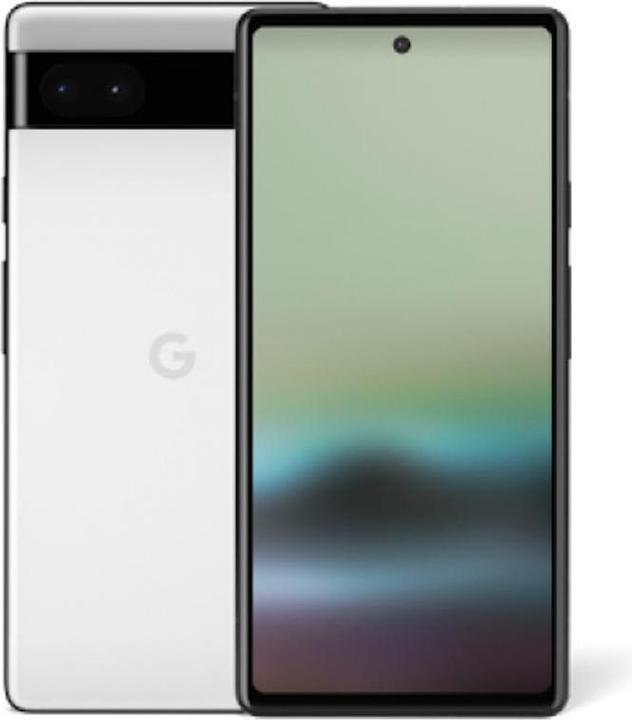 Google Pixel 6a (128 Go, Blanc de craie, 6.10", SIM + eSIM, 12.20 Mpx, 5G)