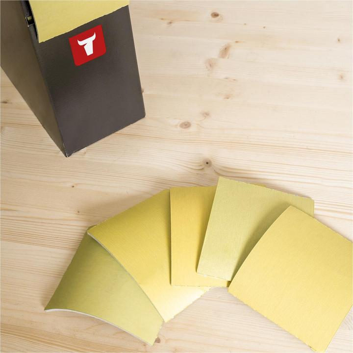 Produktbild Stier Schleifpapier auf Schaumunterlage P180 115 x 92mm 25m (P180)