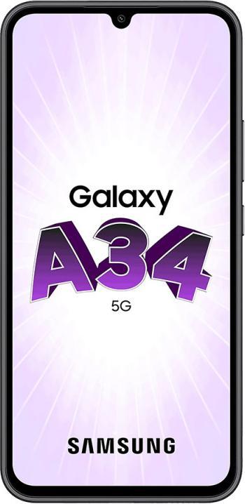 Immagine prodotto Samsung Galaxy A34 5G (128 GB, Fantastica grafite, 6.60", Doppia SIM, 48 Mpx, 5G)