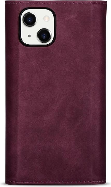 Produktbild Cover-Discount iPhone 14 - Brieftaschen Hülle weinrot (Apple iPhone 14)