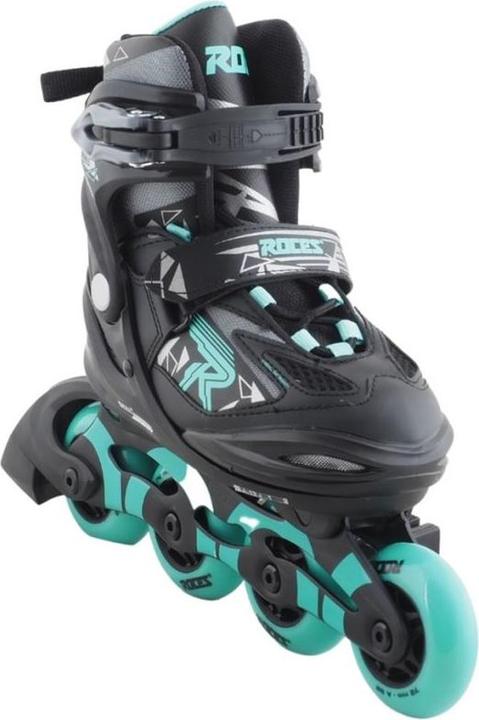 Actual product image Roces Skates Moody Girl Tif black-grey-turquoise sp. 400856 03 (30-35) (30, 31, 32, 33, 34, 35)