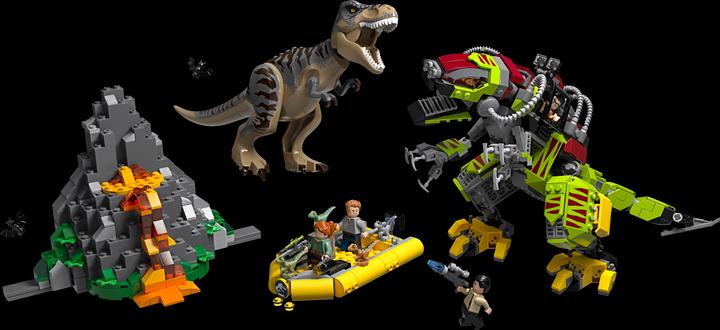Immagine prodotto LEGO T-Rex contro Dino-Mech (75938, LEGO Jurassic World)