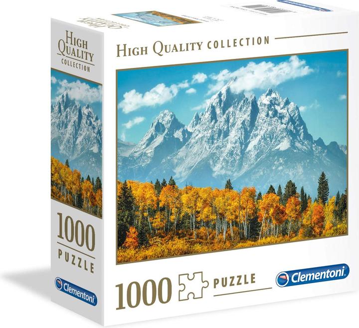Actual product image Clementoni Puzzle 1000 PZ GRAND TETON IN (1000 pieces)