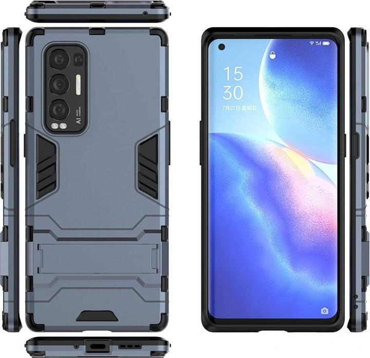 Actual product image Screenguard RingCase Anti-Shock Oppo Find X3 Neo Cover (Oppo Find X3 Neo)