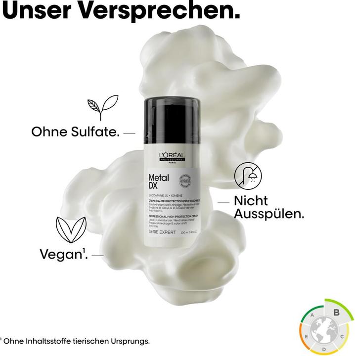 Image du produit L'Oréal Professionnel Crème haute protection Metal DX (Pâte capillaire, 100 ml)