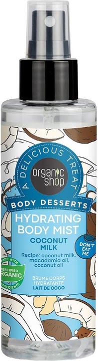 Natura Siberica Organic Shop Body Desserts Coconut Milk Moisturizing Body Mist - 200 Ml (Körpermilch, 200 ml)