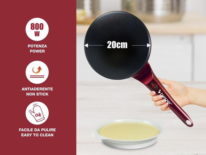Productafbeelding Beper Pannenkoekenmaker BT.710Y