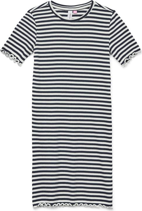 Actual product image Vero Moda Vmvio Ss Stripe Short Dress Jrsgirl Noos (164)