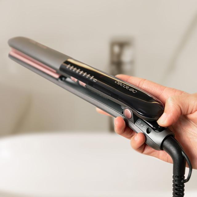 Produktbild Cecotec Bamba RitualCare 1200 HidraProtect Ion Touch Hair Straightener 60W - Tourmaline, Keratin, and Argan (Glätteisen)