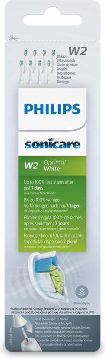 Image du produit Philips Sonicare W2 Optimal White (8 x)