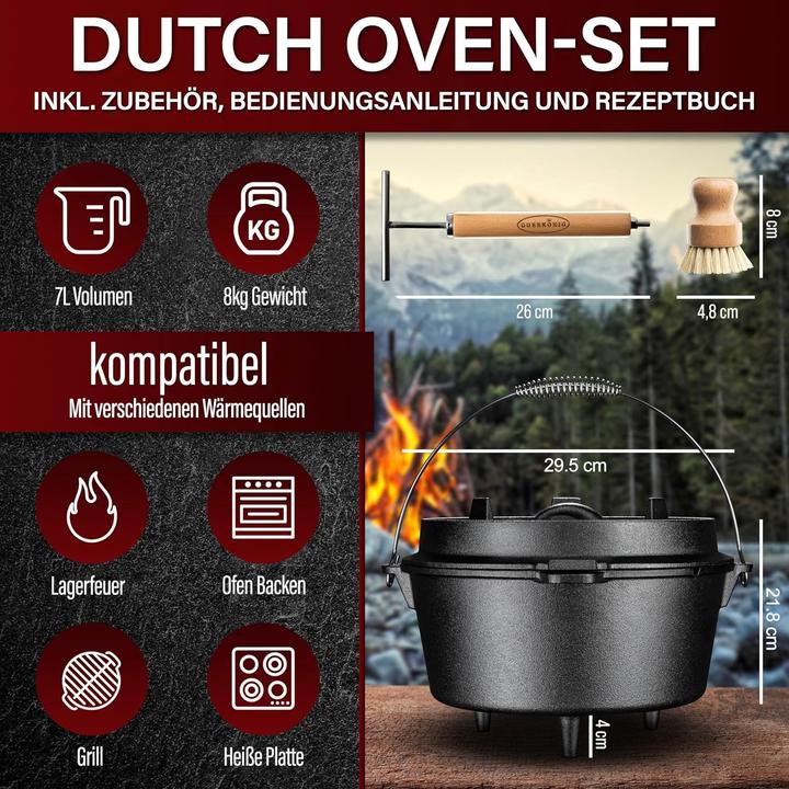 Produktbild Gusskönig Dutch Oven Set