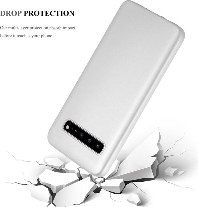 Image du produit Cadorabo Couverture métallique mate TPU (Samsung Galaxy S10 5G)