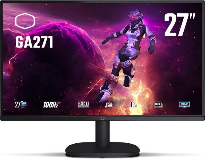 Image du produit Cooler Master CoolerMaster 68,6cm (27") GA271 16:09 VA+DP+HDMI (2560 x 1440 pixels, 27")