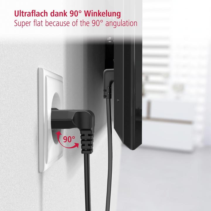 Produktbild Hama Euro- Netzkabel (3 m)