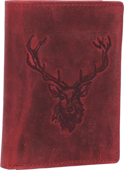 Actual product image Greenburry Vintage wallet deer leather 9.5 cm