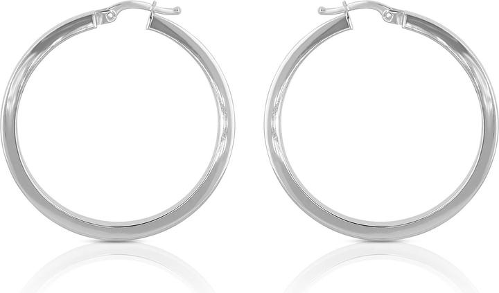 Image du produit Muau Créoles (Or jaune, Or blanc, Or rose ou argent)
