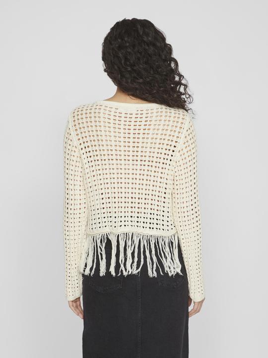 Image du produit Vila Haut en tricot à franges (S)