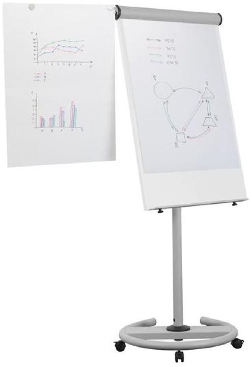 Productafbeelding Bi-Office converteerbare flip-over, grijs (70 x 100 cm)