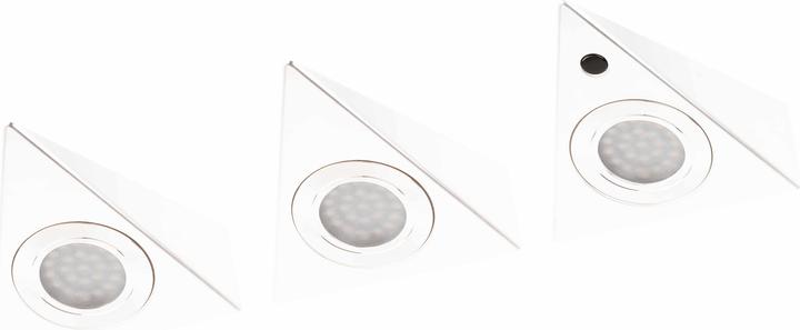 Produktbild Müller Licht LED Unterbauleuchten in weiss mit Bewegungssensor - 3 Stück (3000 lm)