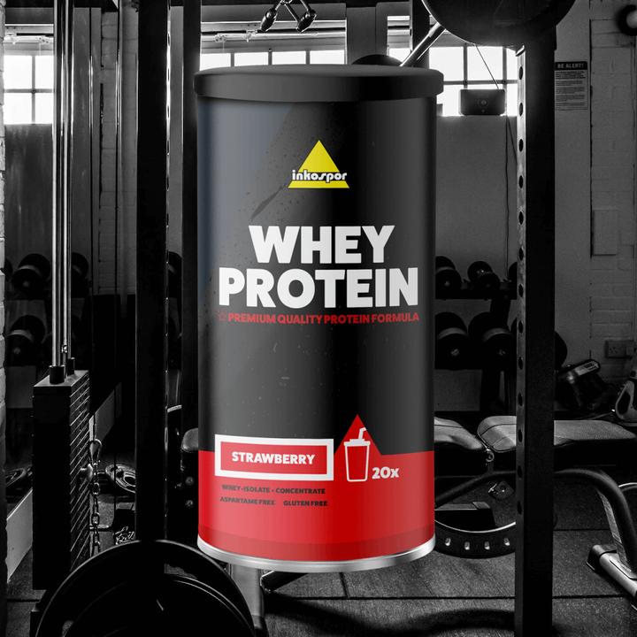 Actual product image Inkospor Whey protein (Strawberry, 1 pcs., 600 g)