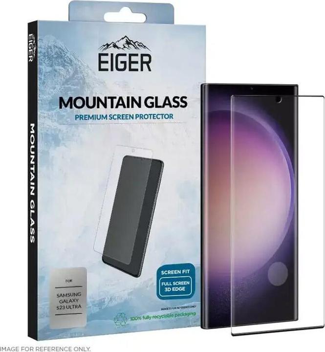 Immagine prodotto Eiger Mountain Glass Clear Edge (1 Pezzo/i, Samsung Galaxy S23 Ultra)