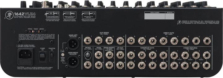 Image du produit Mackie 1642VLZ4 (Studio et mixeur live)