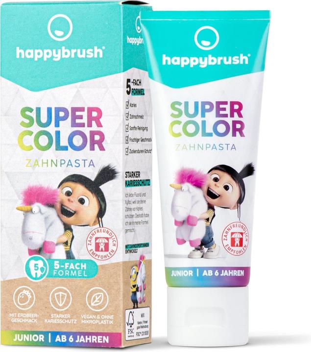 Actual product image happybrush Toothpaste SuperColor, 75 ml (75 ml)