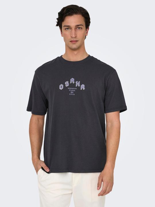Produktbild Only & Sons Onskeane Rlx Ss Print Tee Noos (M)